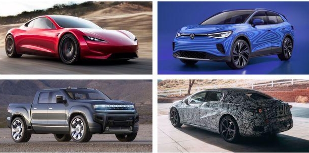 未来两年内有望推出的所有电动汽车