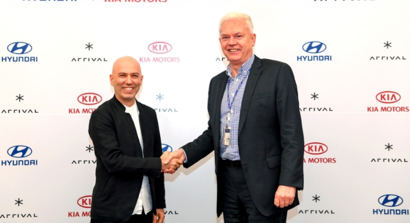 现代和起亚投资英国电动商用车制造商Arrival