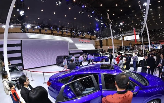 百余款新能源汽车集中亮相