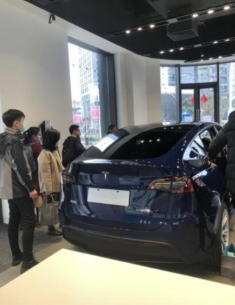 上海新能源车春节销售火热，ModelY等数月