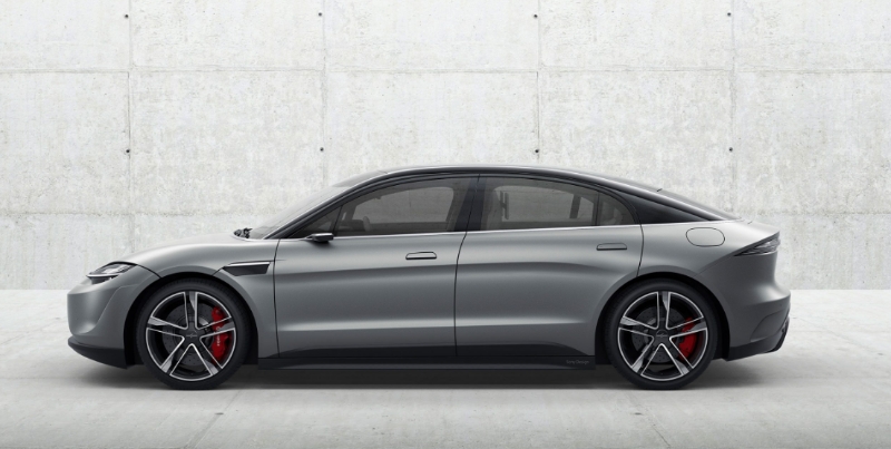 索尼VISION-S电动汽车在欧洲开始公共道路测试