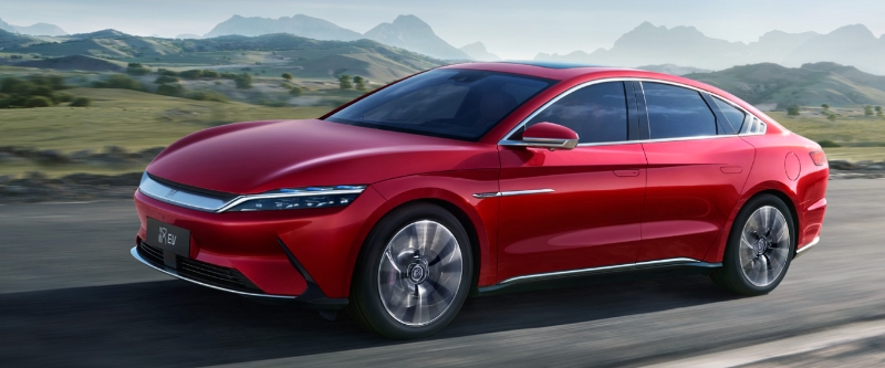 比亚迪旗舰汉电动车系列