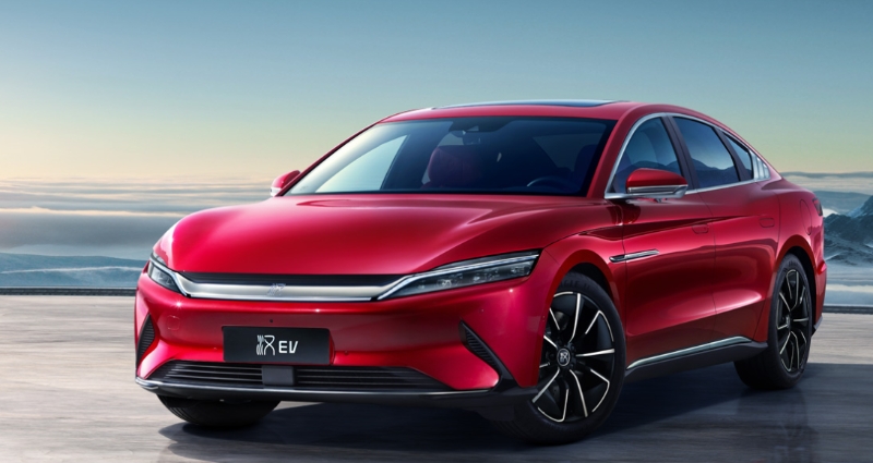 比亚迪旗舰汉电动车系列