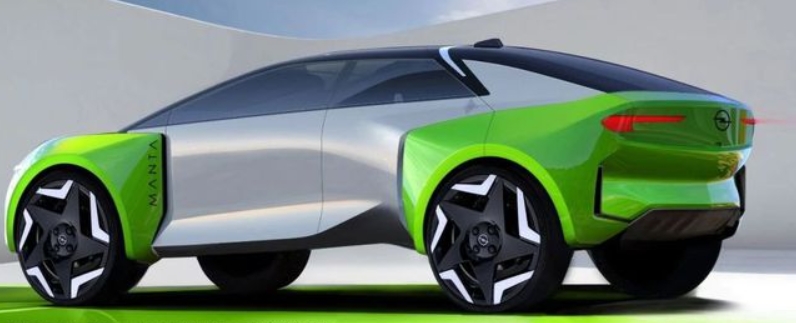 欧宝Manta-e纯电动概念车发布！并宣布重返中国市场