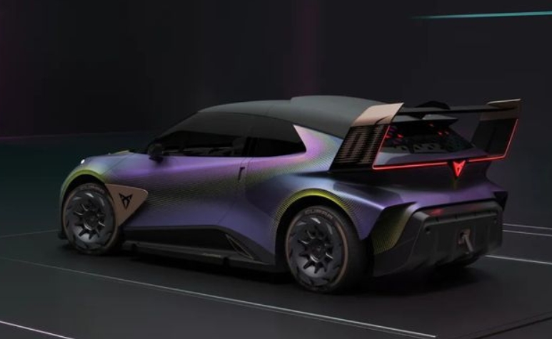 CupraUrbanRebel超现实概念的小型电动汽车