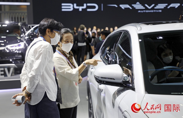 第39届泰国国际车展开幕电动汽车成亮点