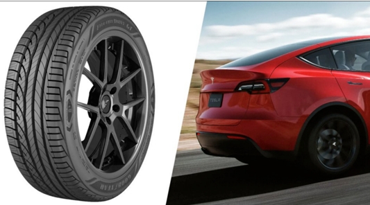 固特异轮胎公司推出电动汽车专用轮胎，让出行安全又安静