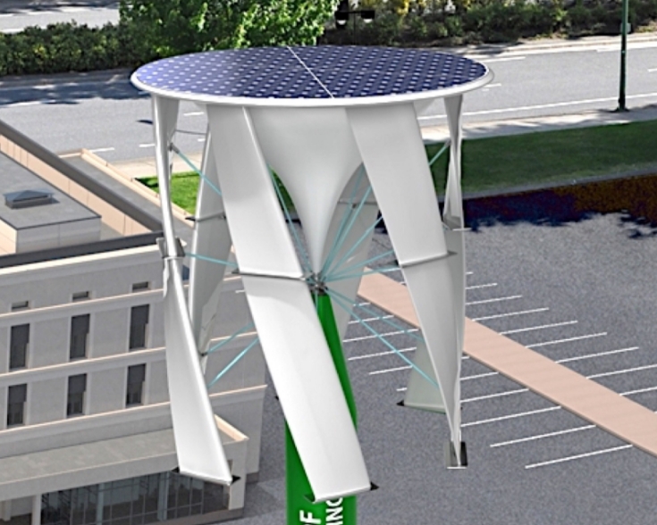 风能和太阳能塔可以为电动汽车充电、稳定电网吗？