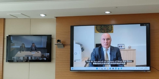 登陆港澳电动汽车市场长城汽车与英之杰集团正式签约合作