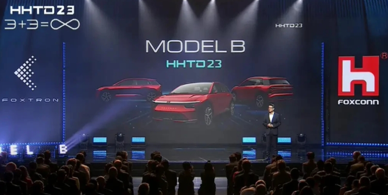 富士康推出量产版ModelB电动汽车和商务车ModelN