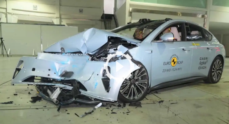 NioET5、EL7在新的、更严格的EuroNCAP碰撞测试中获得五星级评级