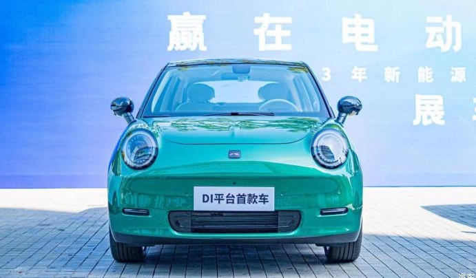 前脸致敬保时捷江淮EV3电动车实车亮相