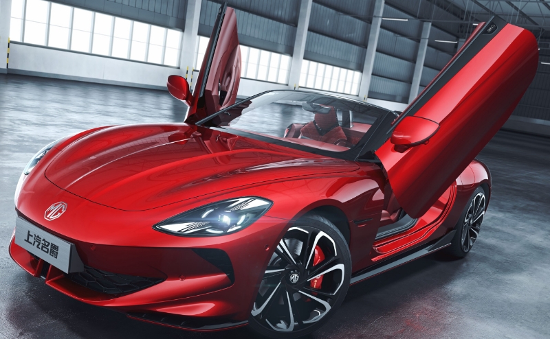 另一款不在美国的电动敞篷车​而在中国