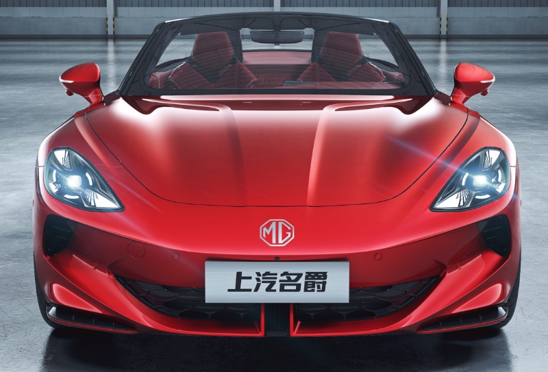 另一款不在美国的电动敞篷车​而在中国