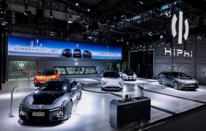 引领高端电动汽车创新发展高合汽车亮相2023粤港澳大湾区车展