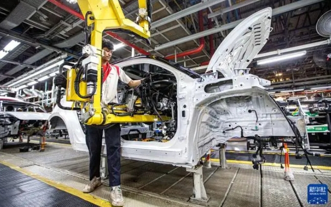 中企在泰下线首款本土化生产纯电动车