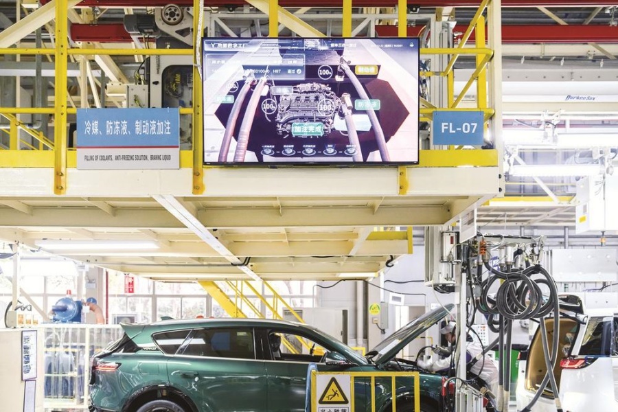 岚图工厂日产量再创新高