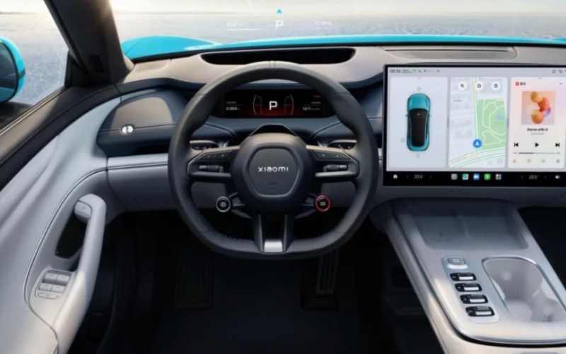 小米SU7内饰设计曝光：好用好看以人为本