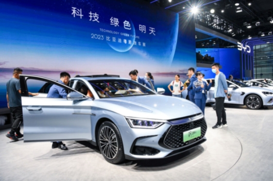 比亚迪新能源汽车销量再创新高