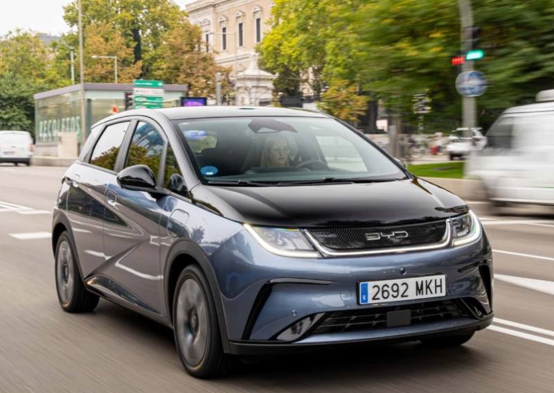 新款比亚迪Dolphin2024及其令人好奇的细节：WLTP续航里程高达347英里？