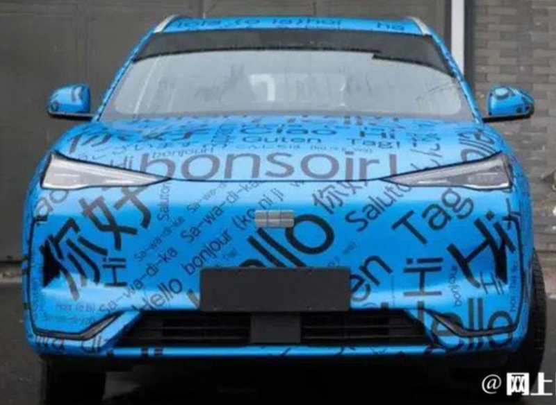 吉利银河E5最新谍照！酷似奔驰EQC4月11日首发