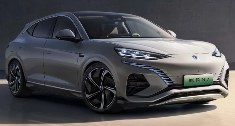 腾势推出中国顶级电动SUVN7