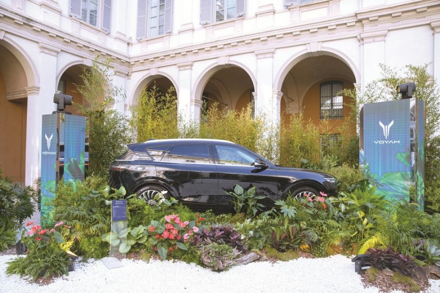 东风岚图品牌在意大利正式发布