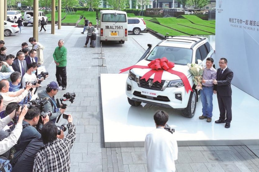 郑州日产帕拉丁纪念版和劲酷版上市