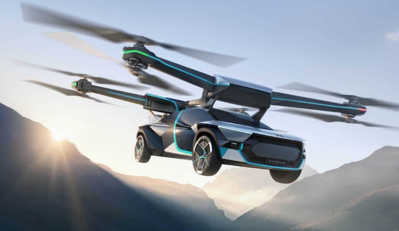 小鹏飞行电动汽车离我们越来越近了