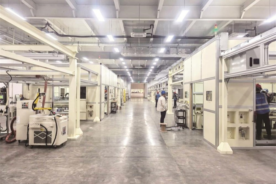 东风柳汽首条电池包PACK线建成