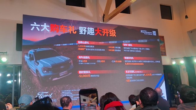 福特游骑侠沙狐版上市售价28.58万起