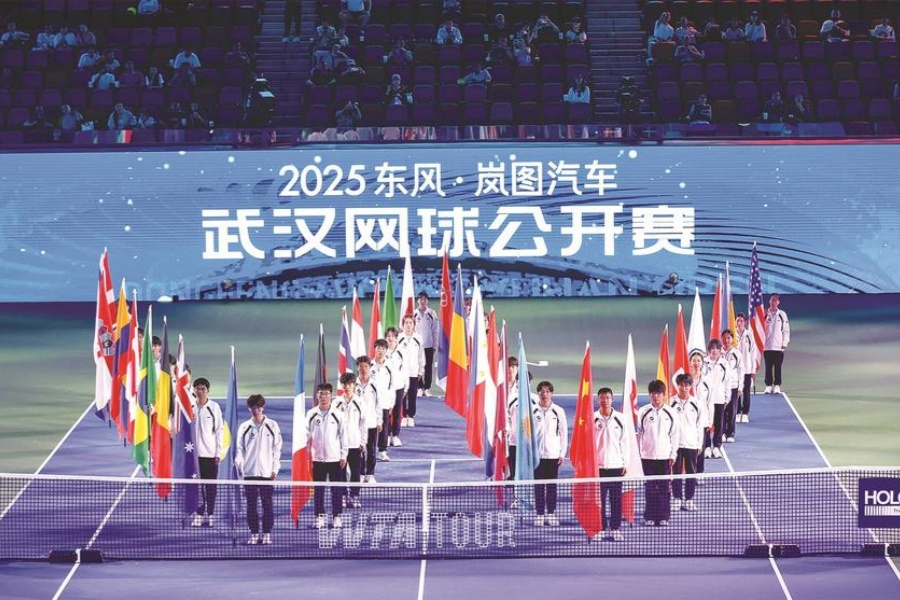 2025东风·岚图汽车武汉网球公开赛开赛