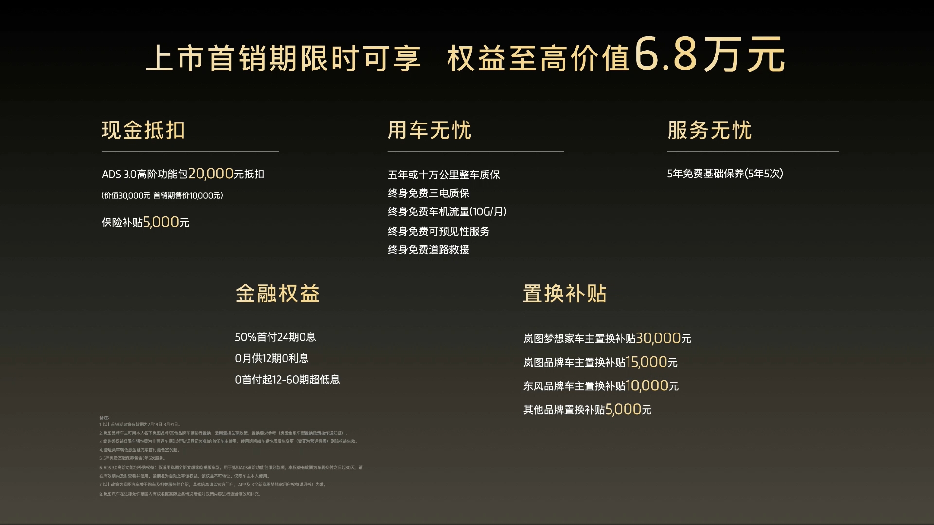 售35.99万起岚图梦想家推出乾崑版新车型