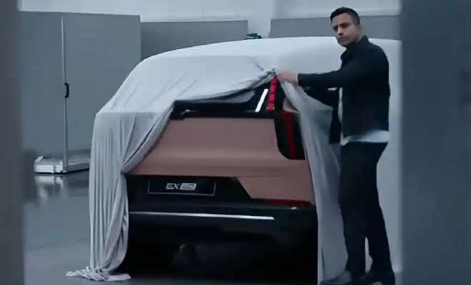 沃尔沃EX60预告图曝光将于2026年发布