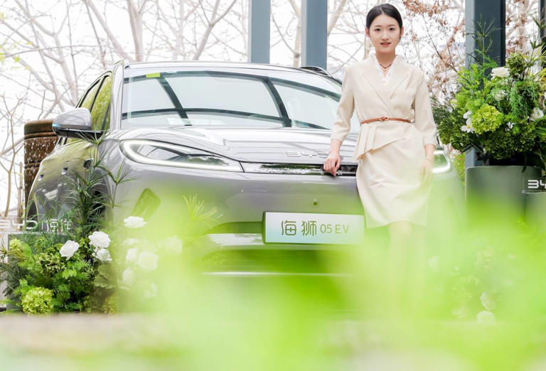 比亚迪海狮05EV福州上市，A级纯电SUV市场迎来新宠