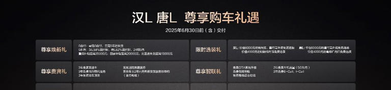 22.98万元起售！比亚迪划时代旗舰SUV唐L正式上市