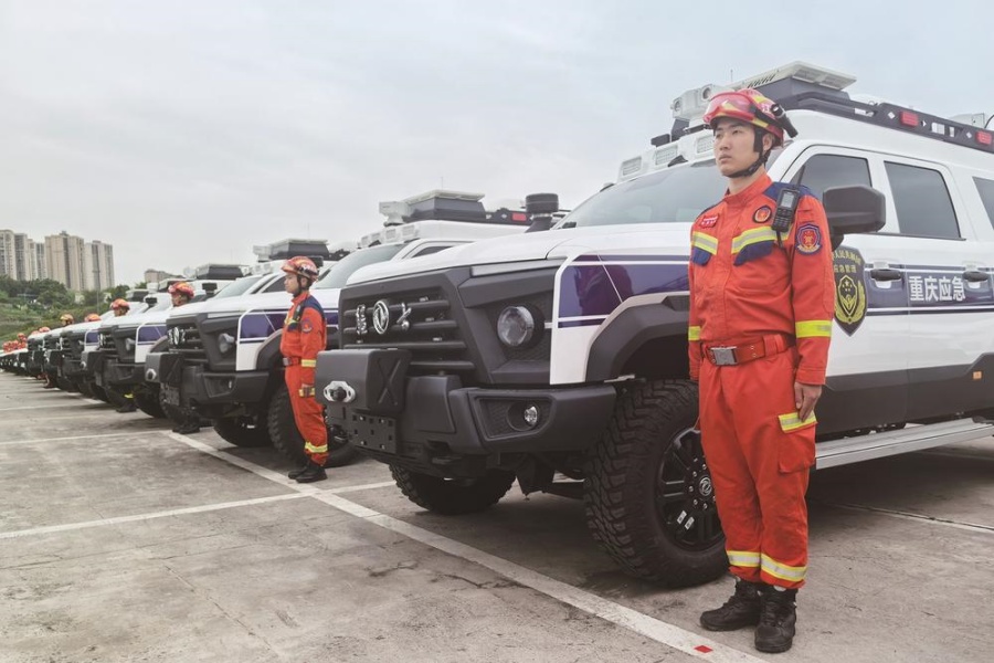 46台应急前突指挥车正式交付