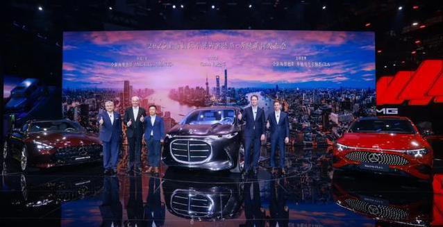 奔驰放大招纯电CLA惊艳车展，续航866公里，安全还能吊打谁？