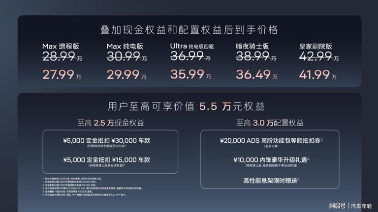 暗夜骑士来袭，阿维塔11焕新28.99万元起售