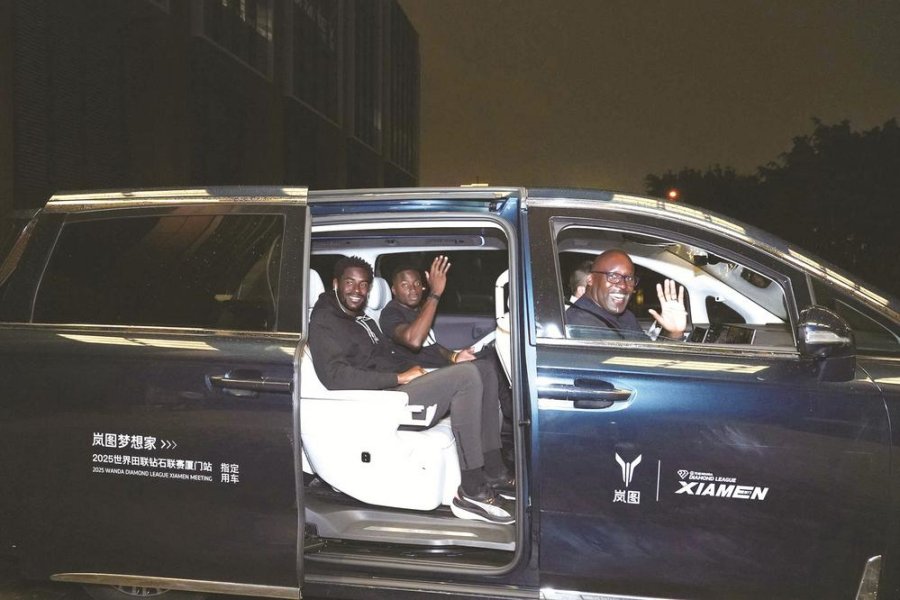 岚图汽车助阵世界田联钻石联赛