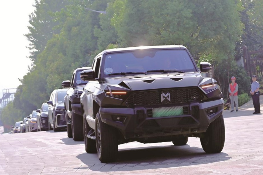 2025“东风杯”京堰新能源汽车拉力赛举行