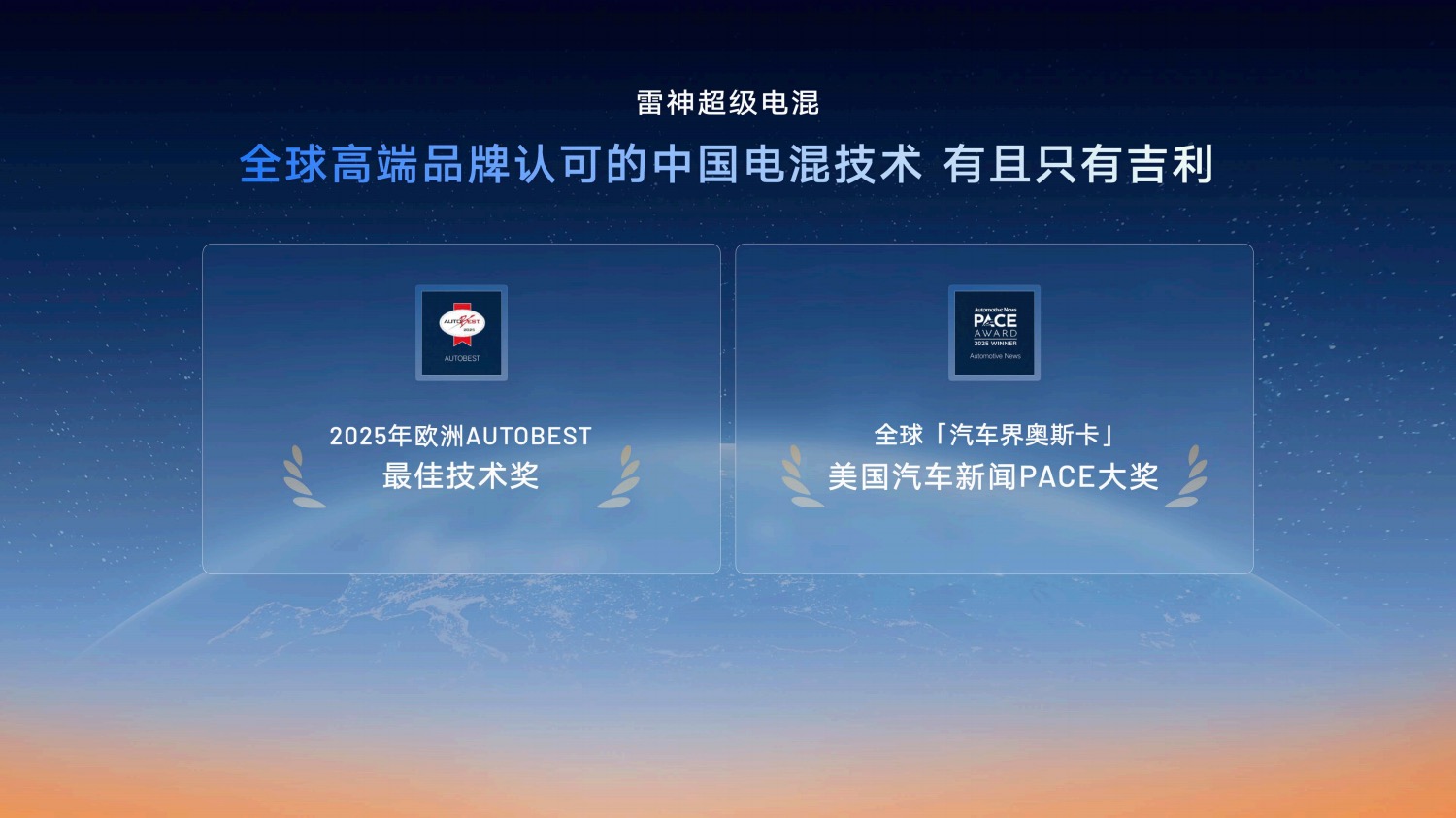 动力与油耗兼得吉利发布星睿AI云动力2.0