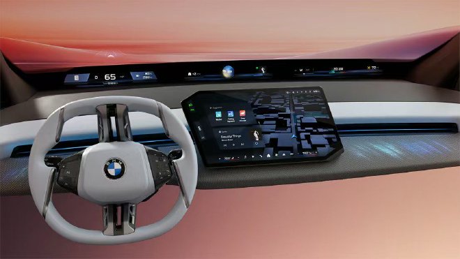 首试宝马新世代iX3量产版BMW首创全景iDrive