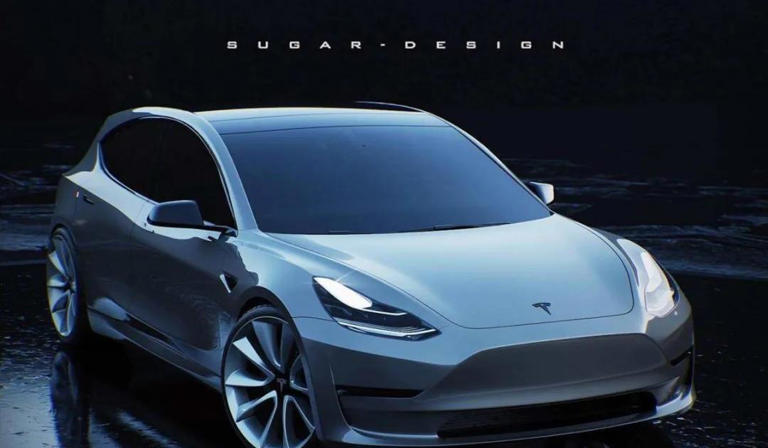 特斯拉ModelQ来了！外观很漂亮，或14万起，杀入比亚迪“舒适区”