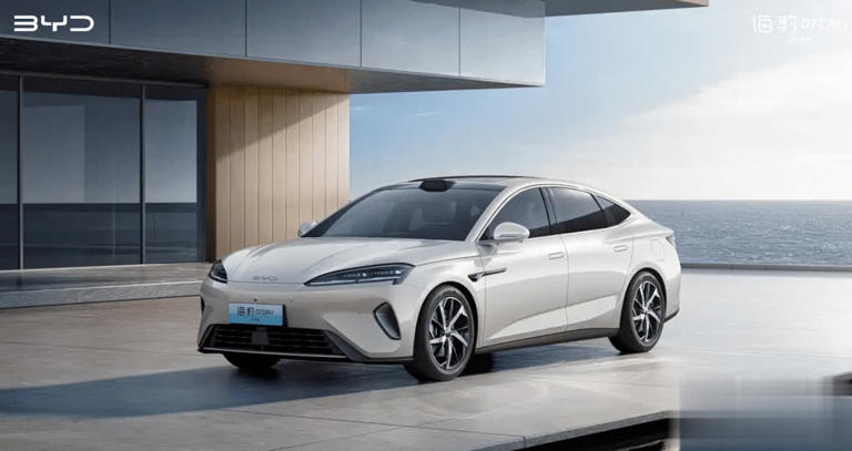 2026款比亚迪海豹07DM-i外观官图发布，将亮相成都车展