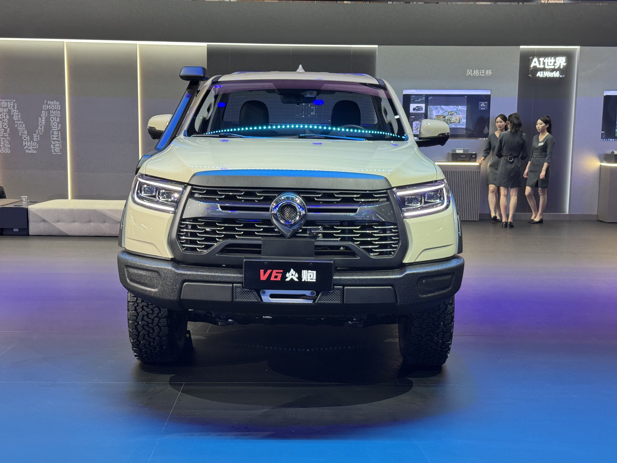 2025成都车展：长城炮V6火炮预售22.98万元