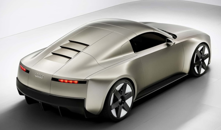 奥迪亮出“概念杀器”：垂直车头+无尾窗+Targa敞篷，经典味儿拉满