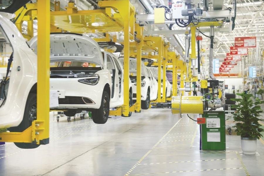 1-8月纳米01产量同比增长78%