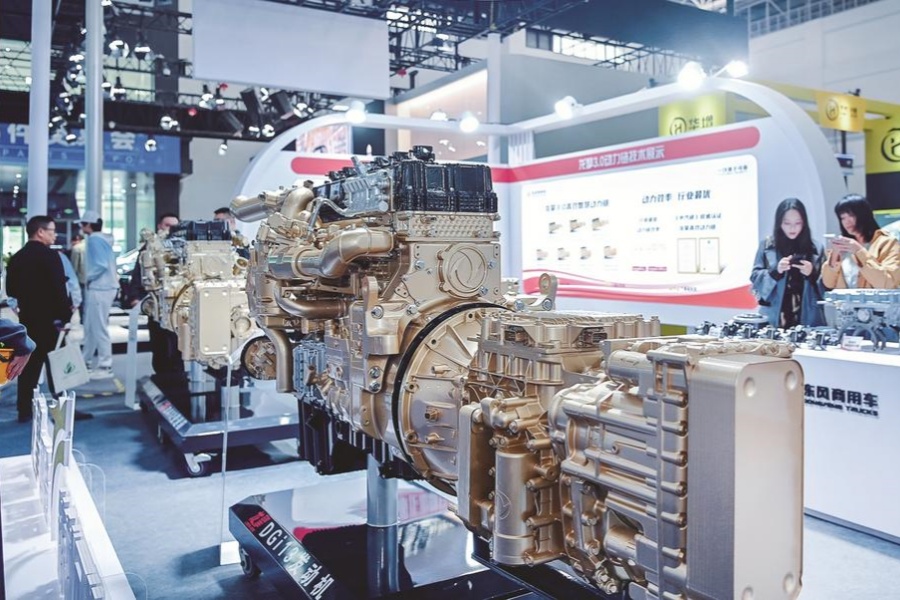 东风多项成果亮相新能源汽车零部件交易会