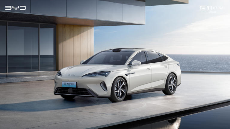 2026款比亚迪海豹07DM-i到店，已亮相成都车展